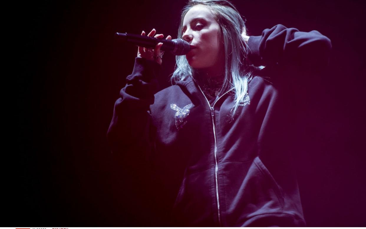 Billie Eilish in concert at O2 Shepherd's Bush Empire - REX