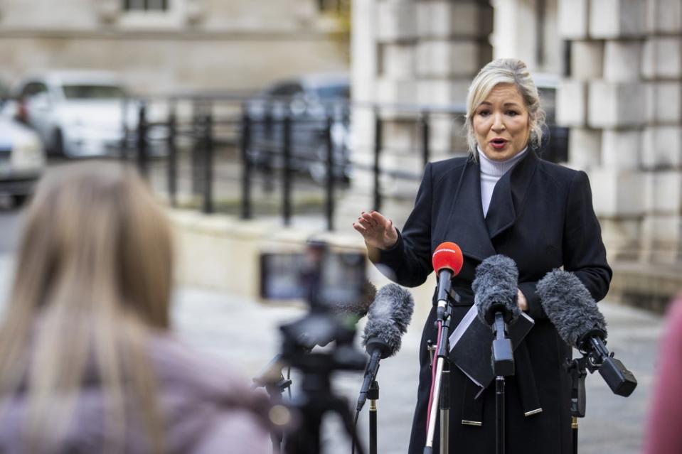 Northern Ireland deputy First Minister Michelle O’Neill said there could be no “no go” areas for buses in the region (Liam McBurney/PA) (PA Wire)