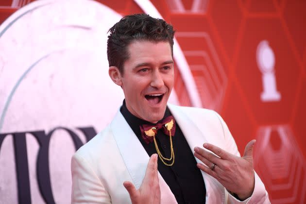 Matthew Morrison arrives at the 74th annual Tony Awards at Winter Garden Theatre on Sept. 26, 2021, in New York. (Photo: via Associated Press)