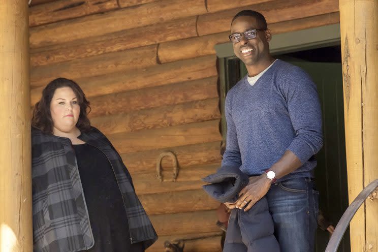 Chrissy Metz as Kate and Sterling K. Brown as Randall (Credit: Ron Batzdorff/NBC)