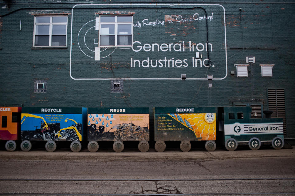 Image: General Iron Moves To the Southside of Chicago (Nima Taradji / for NBC News)