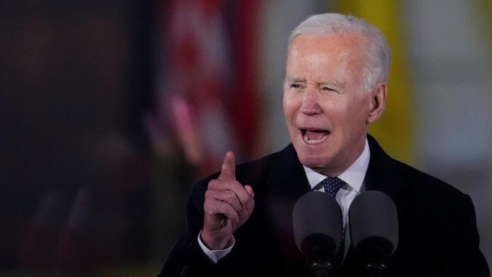 Biden en Polonia