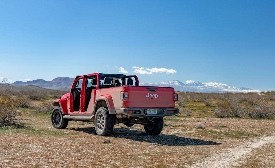 Photos of Our Battle Between the Ford Ranger vs. Jeep Gladiator, Chevy Colorado, and Honda Ridgeline