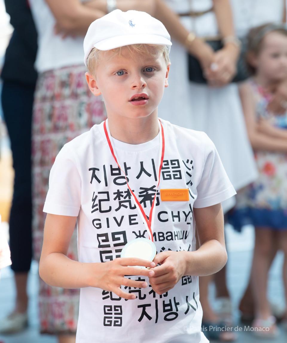 Princess Charlene and Prince Albert Pose with Twins as They Graduate from Water Safety Camp. Credit: Prince's Palace of Monaco