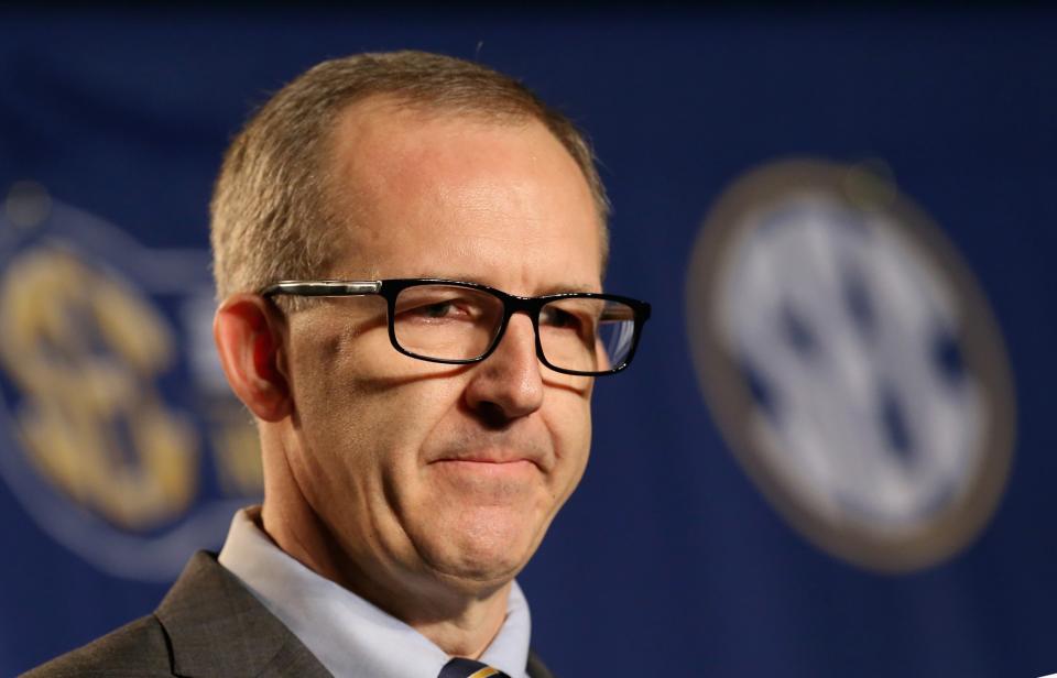 SEC commissioner Greg Sankey. (Getty)