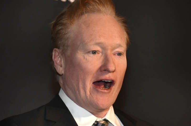 Conan O'Brien made himself the butt of the joke on "Conan O'Brien Must Go." File Photo by Mike Theiler/UPI