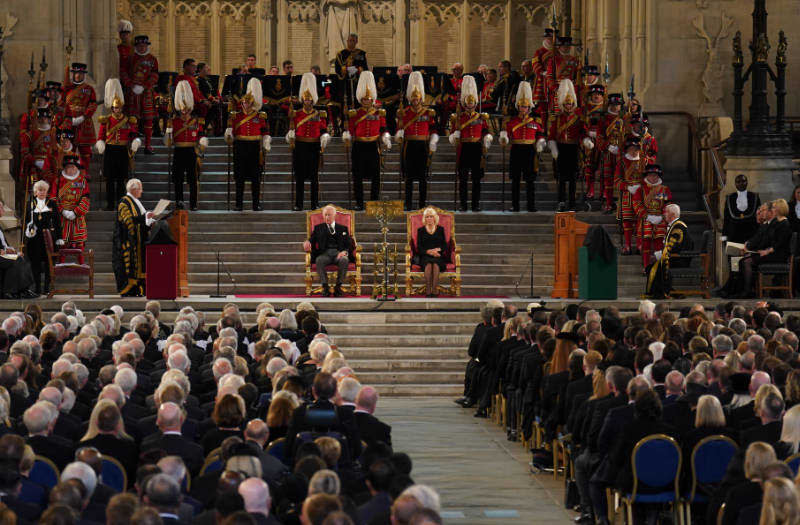 Los reyes Carlos y Camilla de Reino Unido