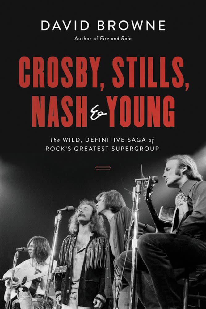 Crosby, Stills, Nash & Young biographer teases history of 'amazing dysfunctional musical family'