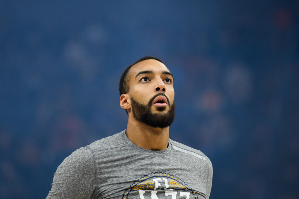 Utah Jazz center Rudy Gobert, the first NBA player to contract the coronavirus, is ready to put it behind him.