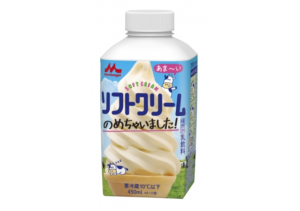 可飲用的冰淇淋 | Drinkable ice cream (Courtesy of MORINAGA)