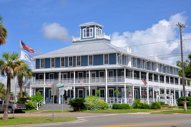 Forgotten Coast Brewing is selling draft beer at three locations along the Forgotten Coast - The Gibson Inn in Apalachicola, above, The Owl and Longbill's.