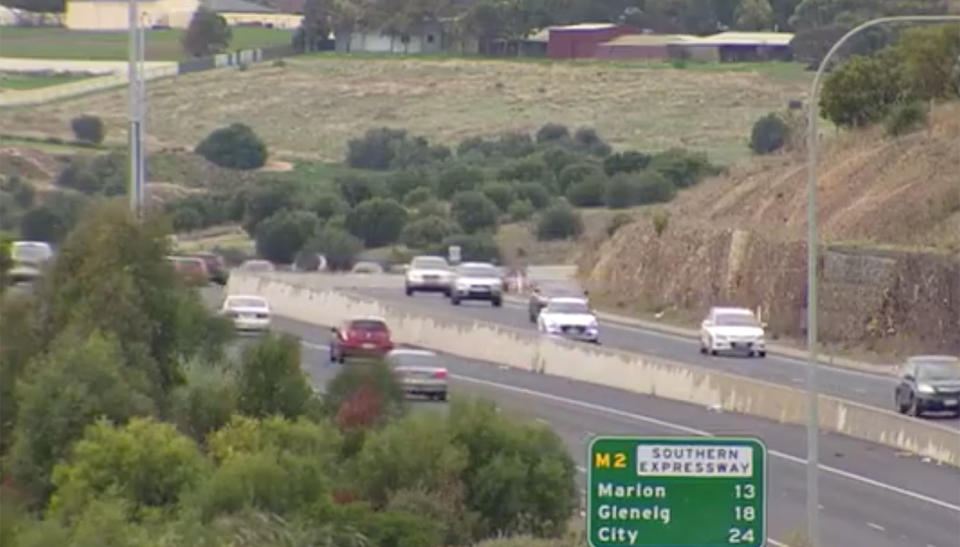 The Southern Expressway. Source: 7 News