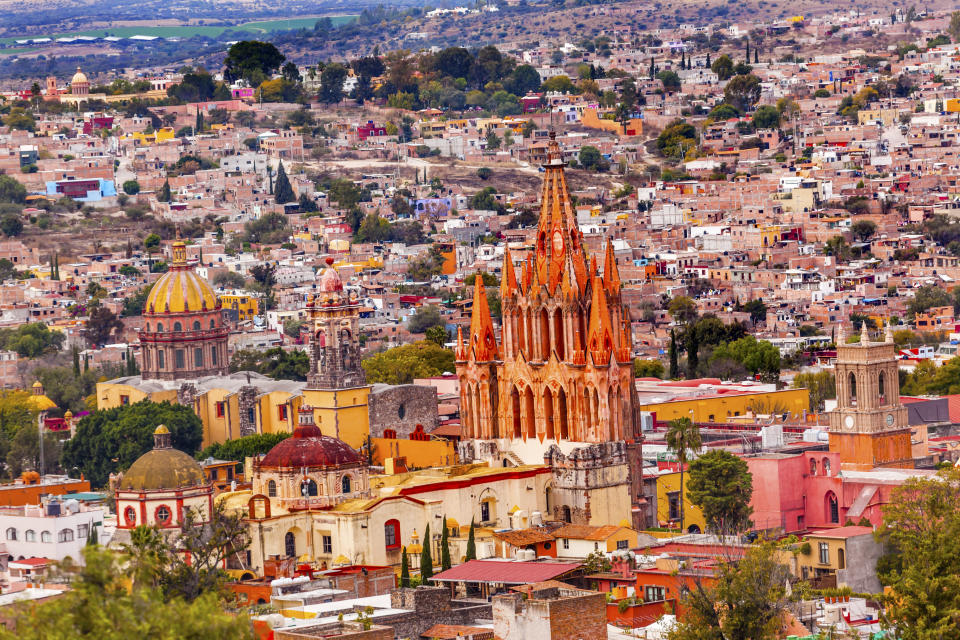 San Miguel de Allende ofrece lujo y confort para sus visitantes. Foto: Getty Images