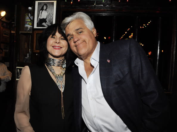 WEST HOLLYWOOD, CA – MARCH 23: Mavis Leno and Jay Leno attend Bingo Night at The Roxy To Benefit The Painted Turtle at The Roxy Theatre on March 23, 2011 in West Hollywood, California. (Photo by Amy Graves/WireImage)