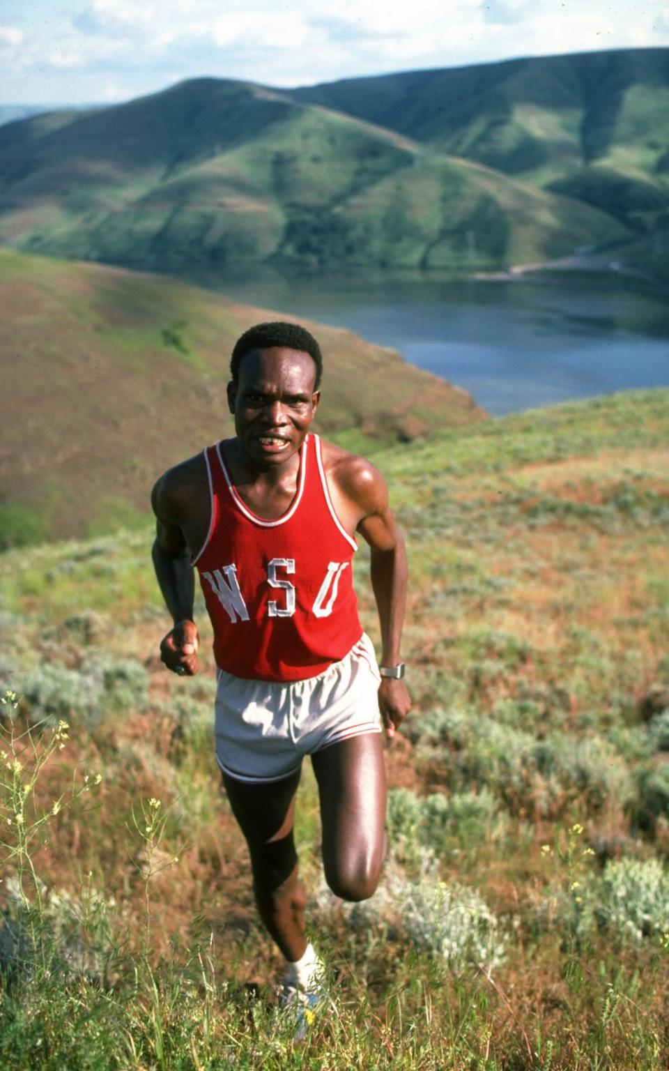 Training in Snake River Canyon, Washington State, in 1978