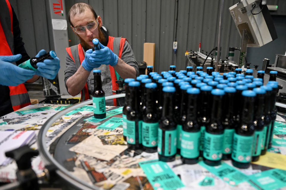 BrewDog helped produce hand sanitser at the start of the pandemic. (Getty)