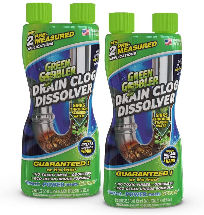 Green Gobbler Drain Cleaner 2-Pack
