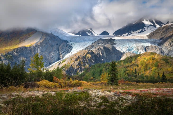 Worthington Glacier near Valdez, Alaska