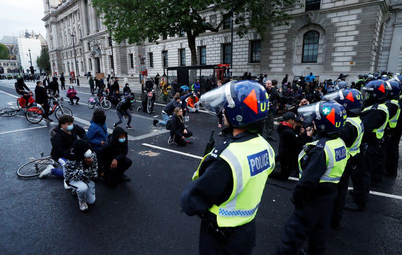 Protest against the death of George Floyd, in London