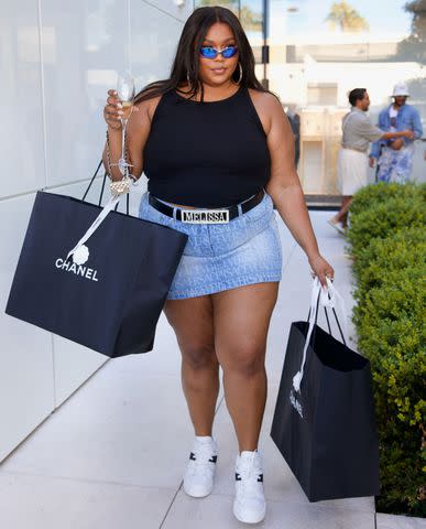 Lizzo Goes on Chanel Shopping Spree (with Champagne!) amid Controversy