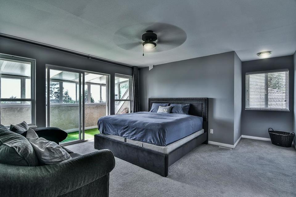 <p>8222 Nechako Drive, Delta, B.C. There are four bedrooms in the home. (Photo: Zoocasa) </p>