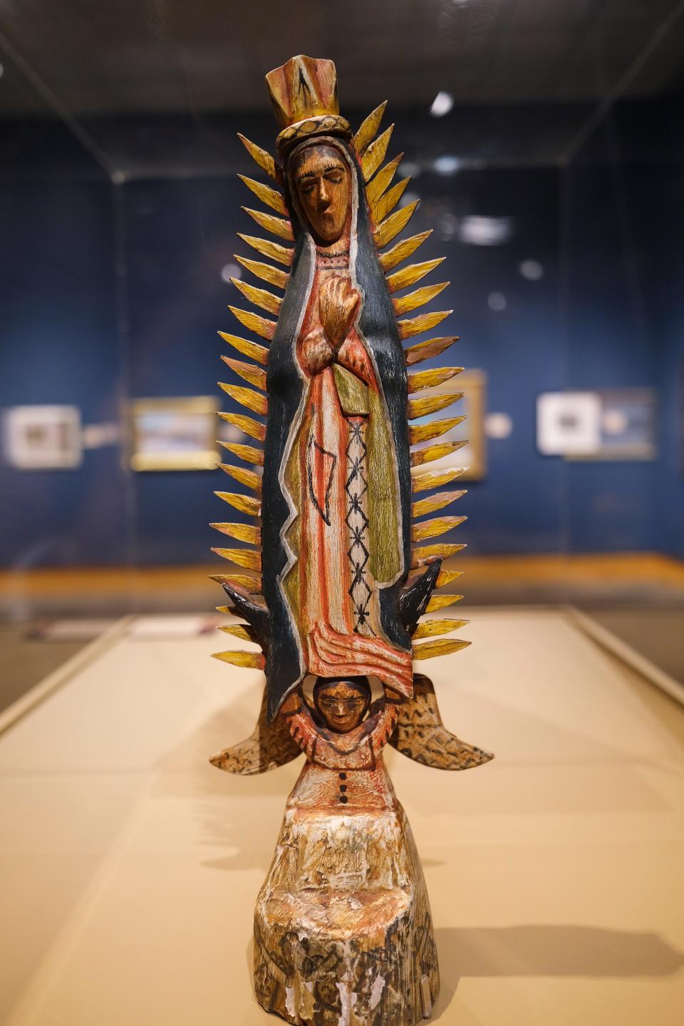 Frank Applegate's "Our Lady of Guadalupe," from 1924, is featured in "New Beginnings: An American Story of Romantics and Modernists in the West" Monday, September 27, 2021 at the National Cowboy and Western Heritage Museum.