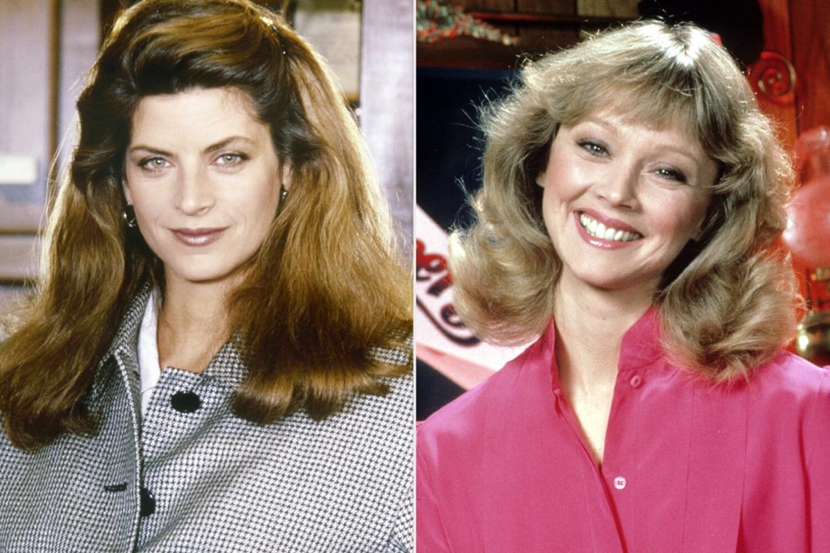 Kirstie Alley Dressed As Shelley Long On Her First Day On Set Of Cheers