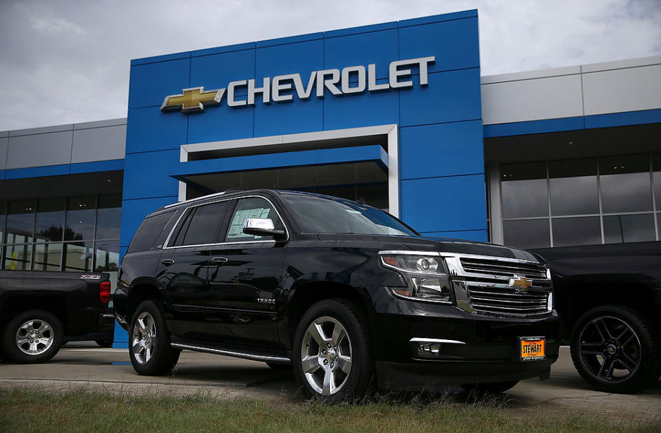 <p>No. 8 least reliable car: Chevrolet Tahoe / GMC Yukon <br> Price as tested: $16,595 to $60,100 <br> (Photo by Justin Sullivan/Getty Images) </p>