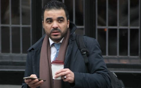 Ahmed El Kerrami outside Central London County Court  - Credit: Paul Keogh