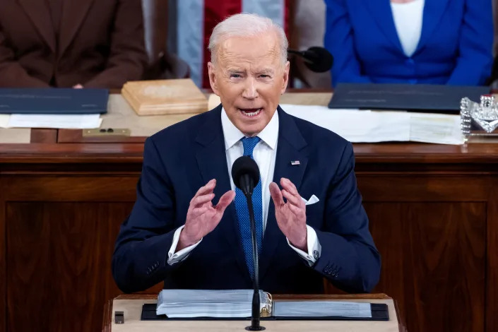 President Biden makes an impassioned plea.