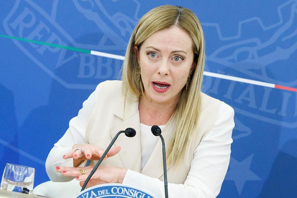 Giorgia Meloni said European leaders are tired of the war in Ukraine (LaPresse)