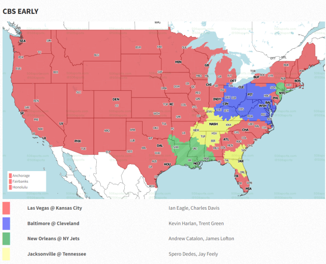 Chiefs vs. Raiders TV schedule: Start time, TV channel, live stream, odds  for Week 18 - Arrowhead Pride