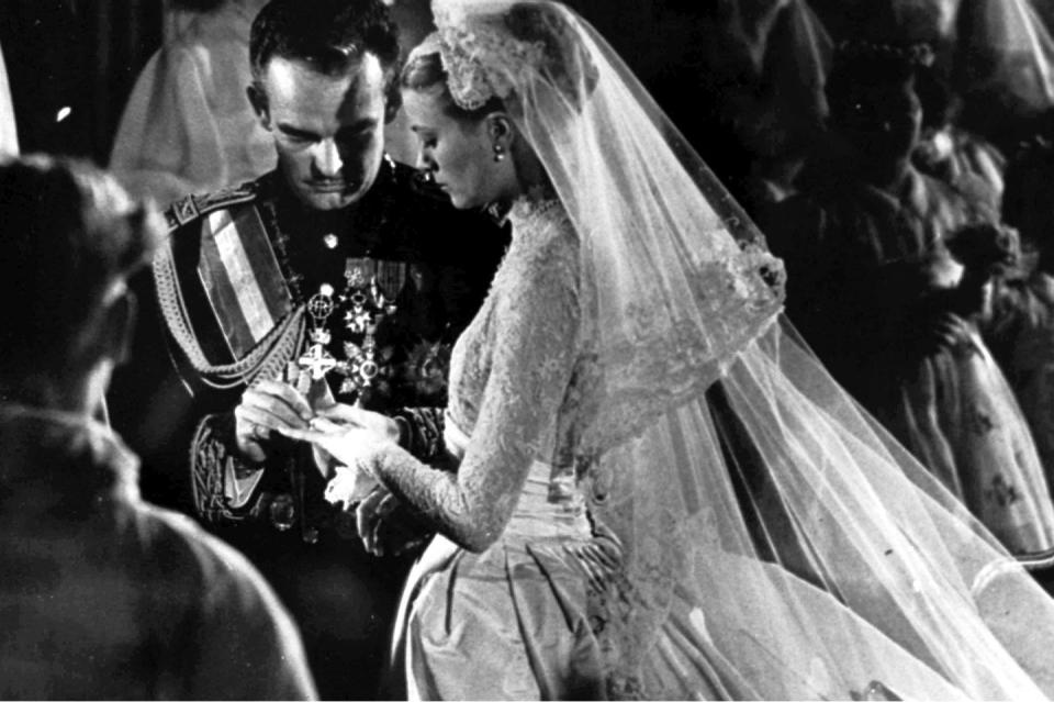 wedding of prince rainier of monaco and grace kelly