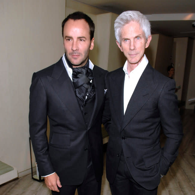 Tom Ford und Richard Buckley credit:Bang Showbiz