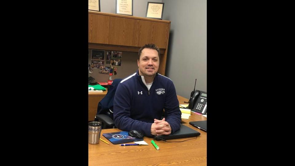 Bill Wright is the new principal at Central Junior High School.