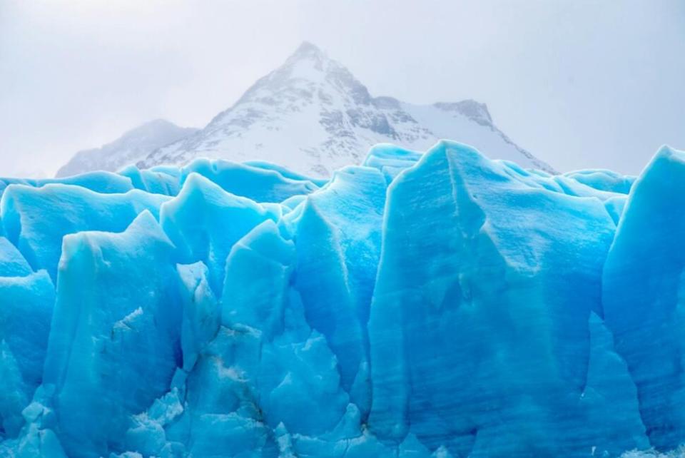 glacier close up