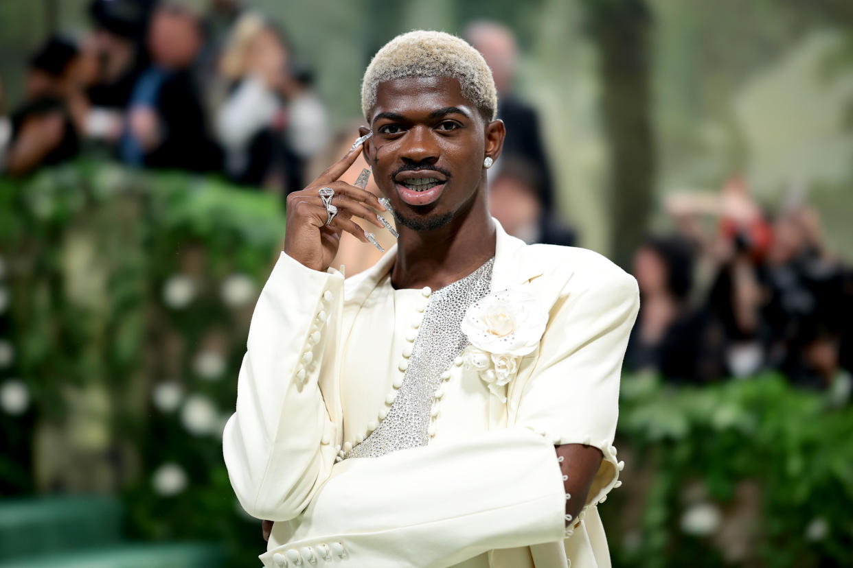 Lil Nas X attends The 2024 Met Gala Celebrating 