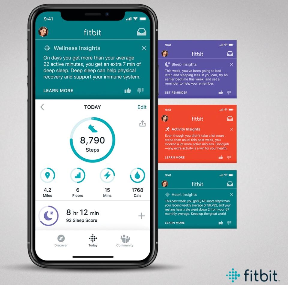 Fitbit Premium's Wellness Insights give you an idea of how things like your sleep, exercise routine and heart rate impact your health. (Image: Fitbit)