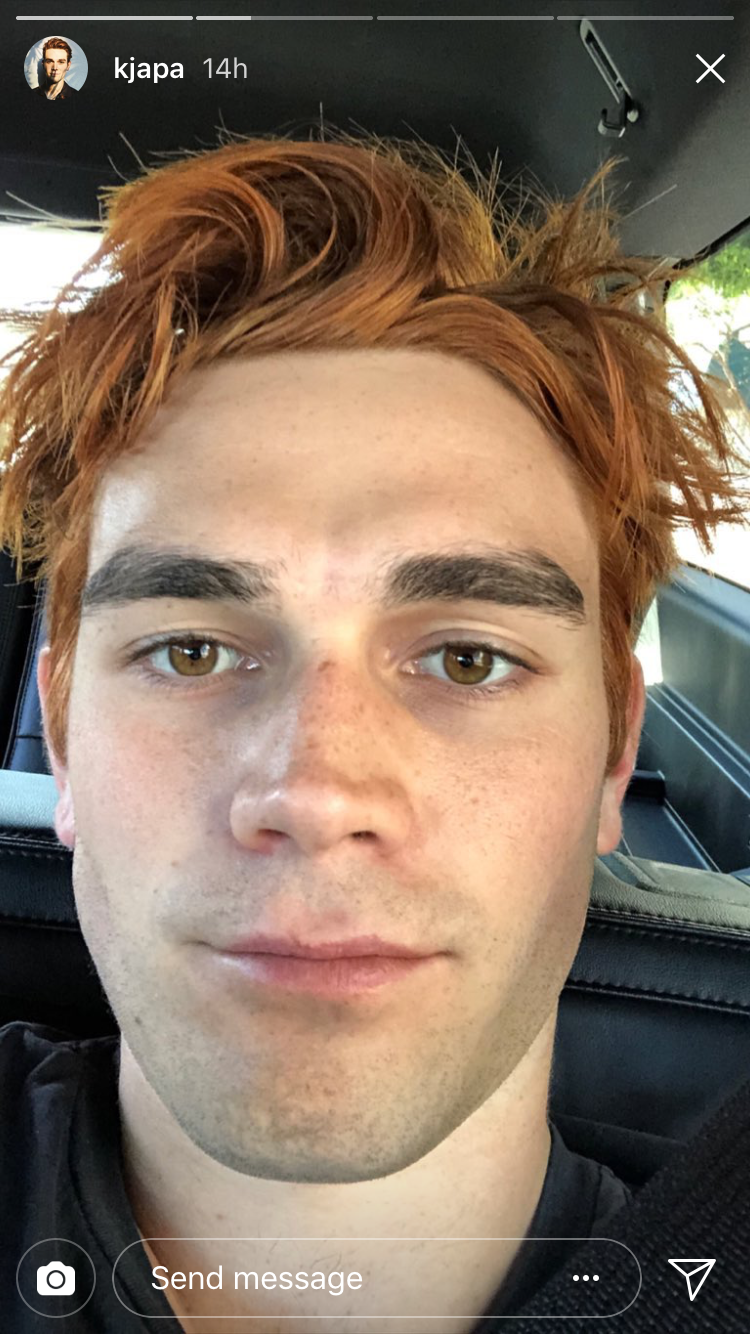 Photo credit: Instagram Stories | KJ Apa