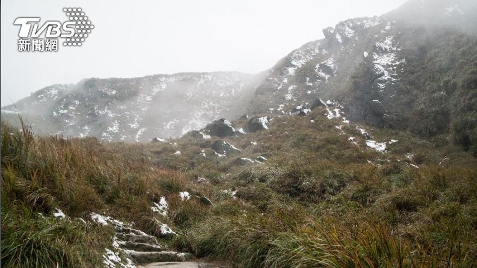 陽明山在這波寒流中有望降雪，仍待觀察。（示意圖／shutterstock達志影像）