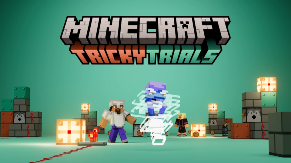 《Minecraft》下波大改版正式定名「Tricky Trials」，試煉地城、新怪物及戰錘即將登場（圖源：mahjong）