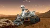 La vida microbiana puede haber existido en el pasado en Marte, según un análisis de los minerales contenidos en la primera muestra de una roca tomada con instrumentos del robot estadounidense Curiosity, anunció este martes la NASA. (AFP/Archivo | )