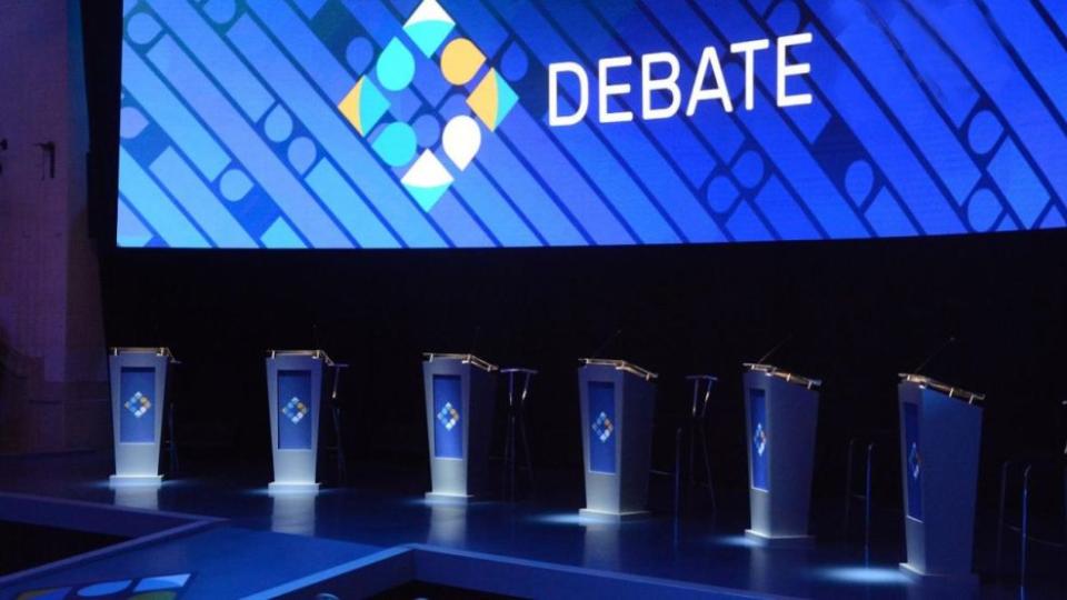 Habrá dos debates presidenciales