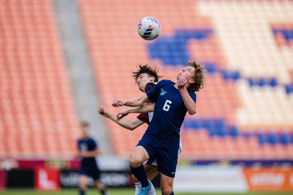 Juan Diego Catholic plays Morgan during the 3A boys soccer championship game at America First Field in Sandy on May 12, 2023. | Ryan Sun, Deseret News