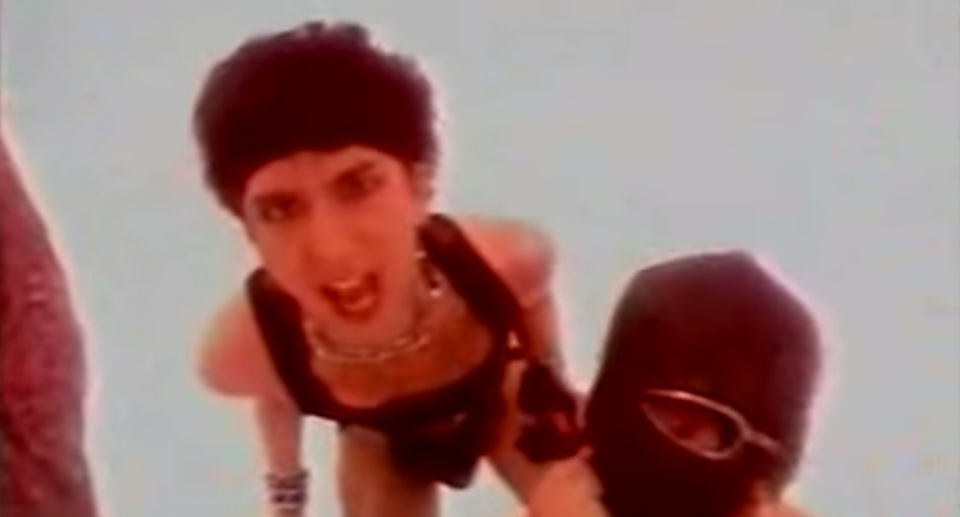 A relatively SFW still from Soft Cell’s notorious “Sex Dwarf” video. (Photo: YouTube)