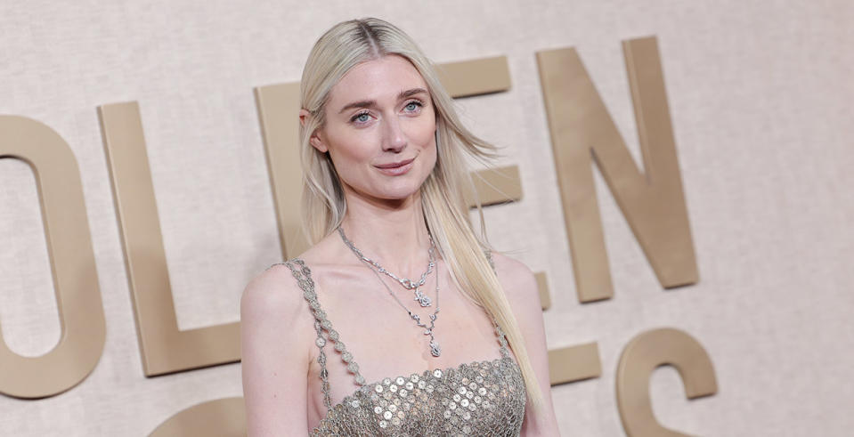 Elizabeth Debicki at the 81st Golden Globe Awards held at the Beverly Hilton Hotel on January 7, 2024 in Beverly Hills, California.