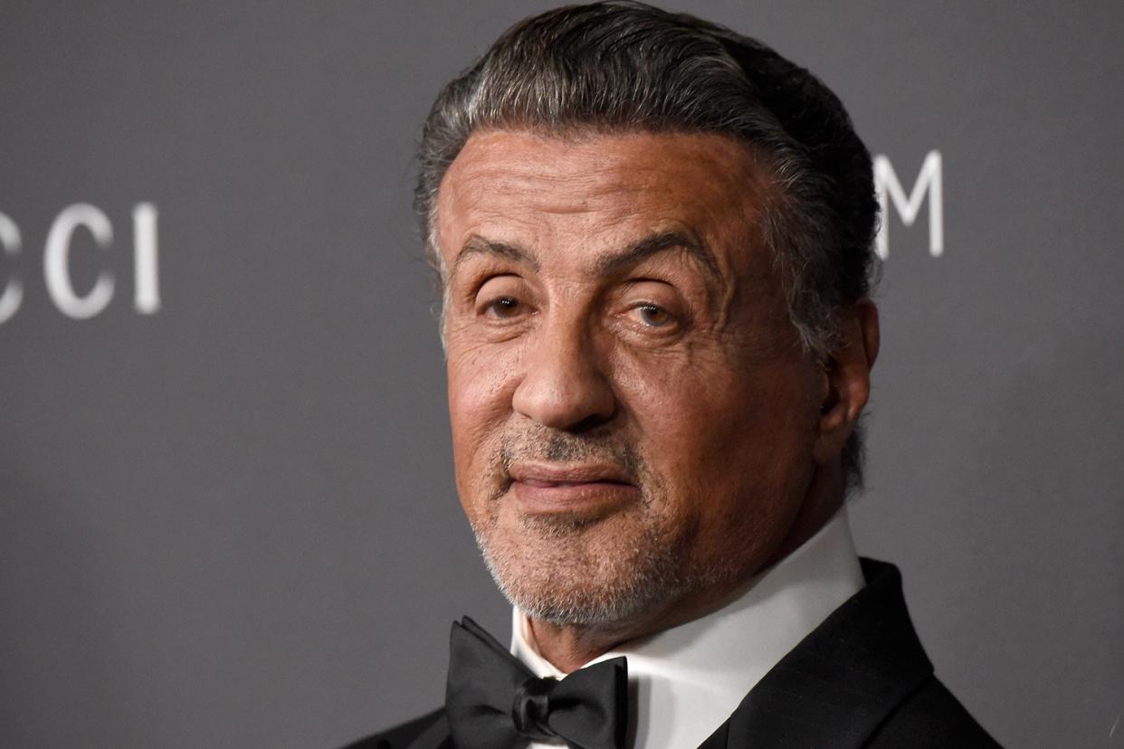 Alive and punching: Actor Sylvester Stallone: Frazer Harrison/Getty