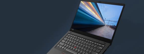 A Lenovo laptop.