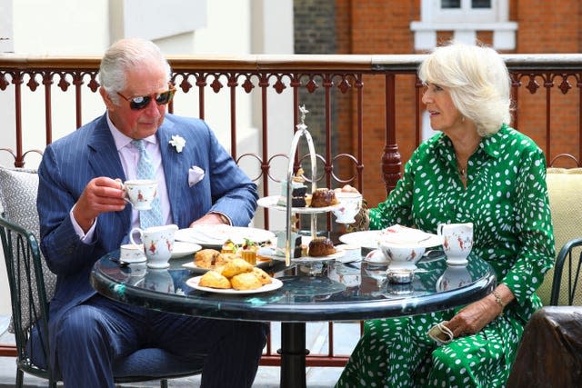 Royal visit to Theatre Royal Drury Lane