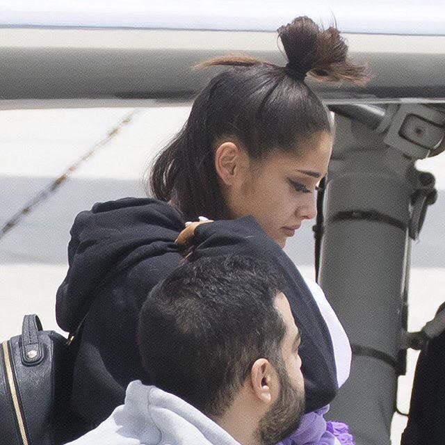 Así llegó Ariana Grande a su casa después de la tragedia de Manchester